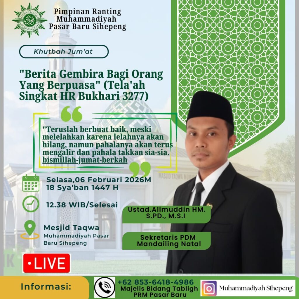 Kabar Gembira Bagi Orang Yang Berpuasa