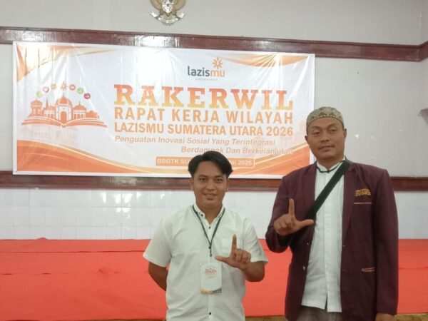 Dr. Fadlan dan Ahmad Sodikin Wakili Lazismu Madina dalam Rakerwil Sumatera Utara 2026