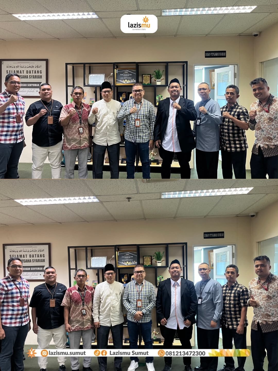 Konsolidasi Program Wakaf Bersama Bank Sumut Syariah Perkuat Peran Unit Usaha Syariah
